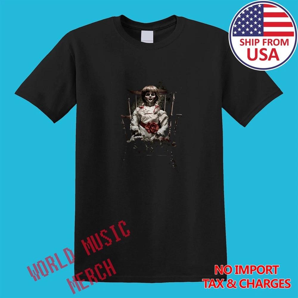 Annabelle Conjuring Horror Cult Movie Men s Black Size S-5XL S