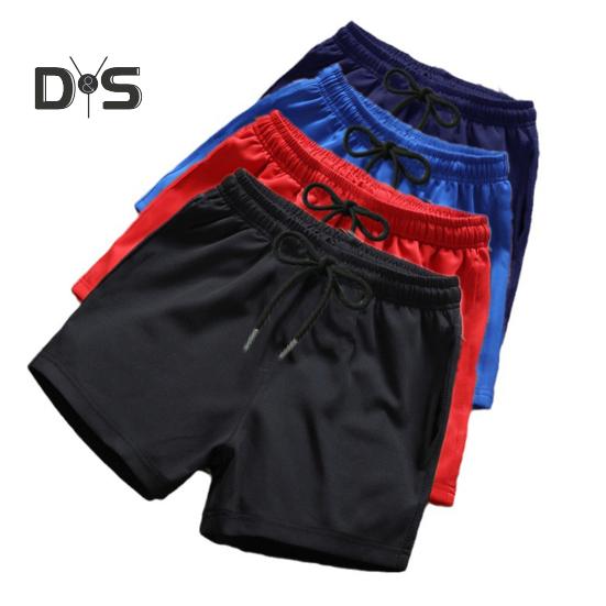 Ανδρικό σορτς για τρέξιμο ελαστικό κοντό παντελόνι γυμναστικής με κορδόνι μέσης μονόχρωμο παντελόνι για εξωτερικούς χώρους