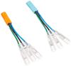 KITACO Turn Signal Light Conversion Harness of Universal Connector Sky K-CON (Honda W/Set 1) 3-Pin (Orange/Left, Blue/Right) 0900-755-01102