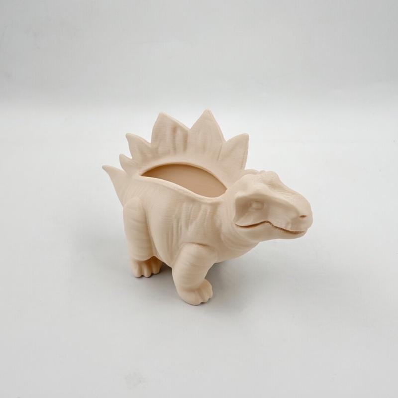 3D Printed Dinosaur Flowerpot Unique Novelty  Pot Cute Desktop Decor for Office Living Room Home Decoration
