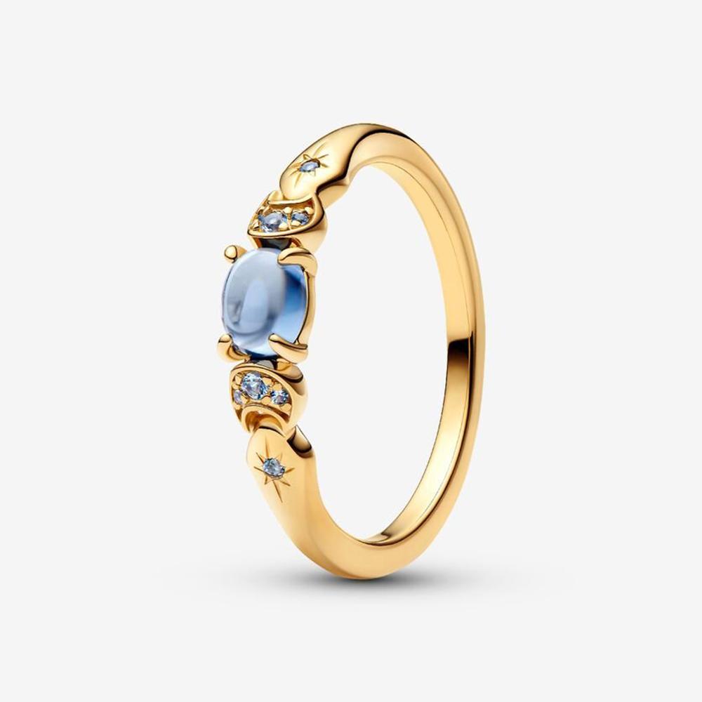 2025 Zircon Inlaid Princess Ring Series Women's Party Jewelry 925 Silver Ring