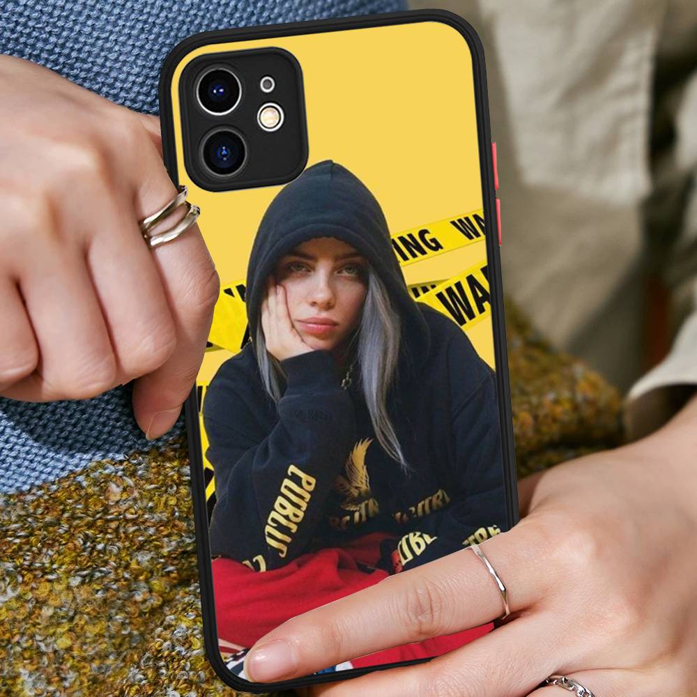 Pop Singer B-Billie Matte Protective Case For IPhone 16 15 14 13 12 11 Pro Max X XS MAX Protection Case