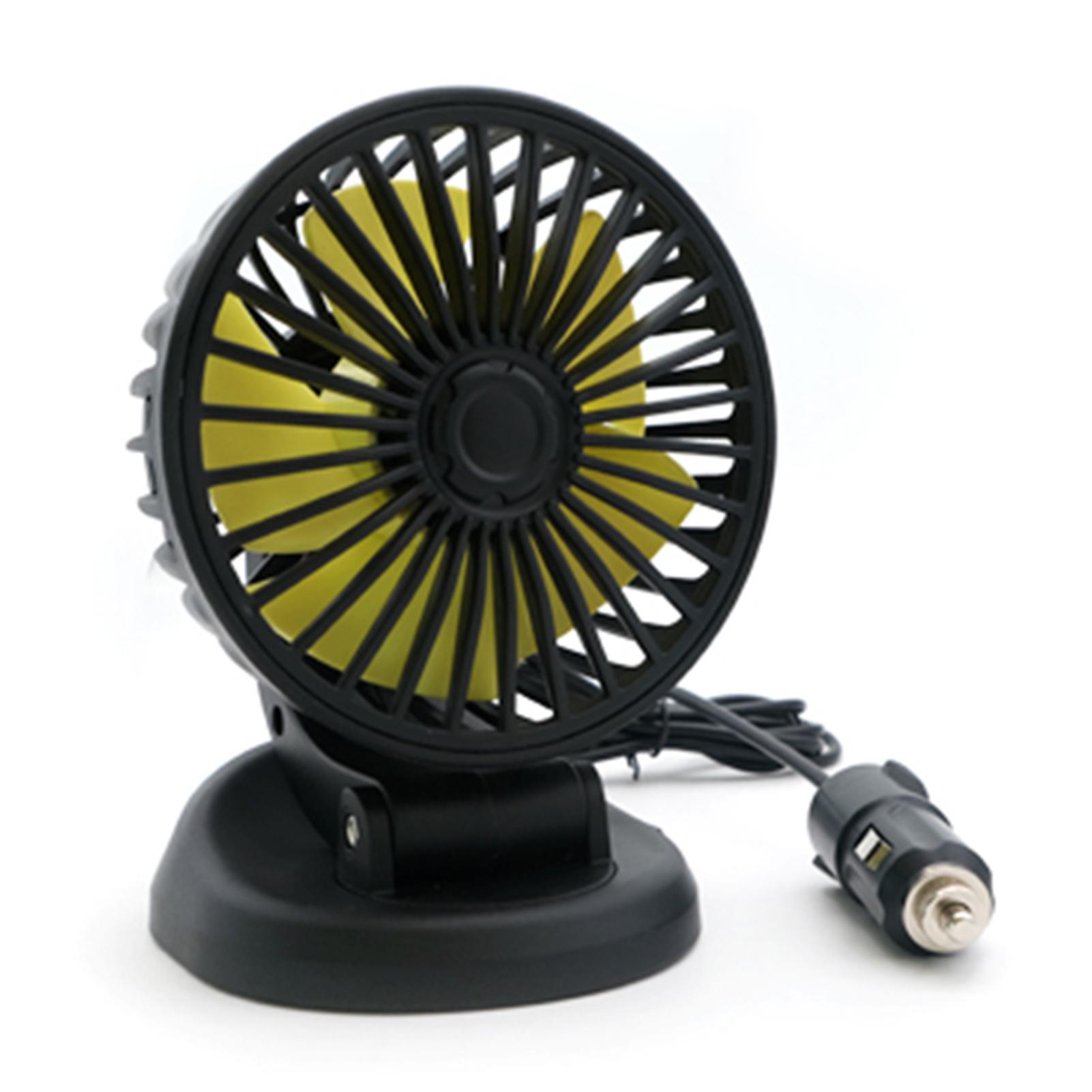 

5 В USB-вентилятор охлаждения 12 Вольт вентилятор охлаждения для автомобиля грузовик с зажимом для прикуривателя полезность