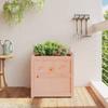 Plant Pot 60x60x60 Cm Solid Douglas Fir Wood