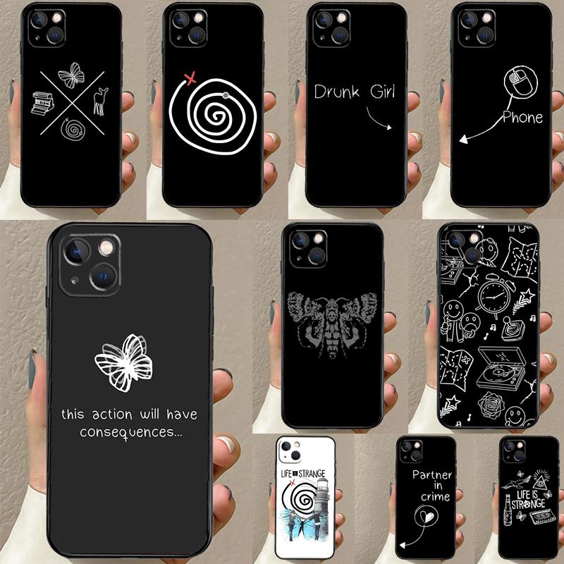 Life Is Strange Hülle für iPhone 16 15 14 12 Pro Max 11 13 Pro Max X XR XS MAX Plus 12 Mini Hülle