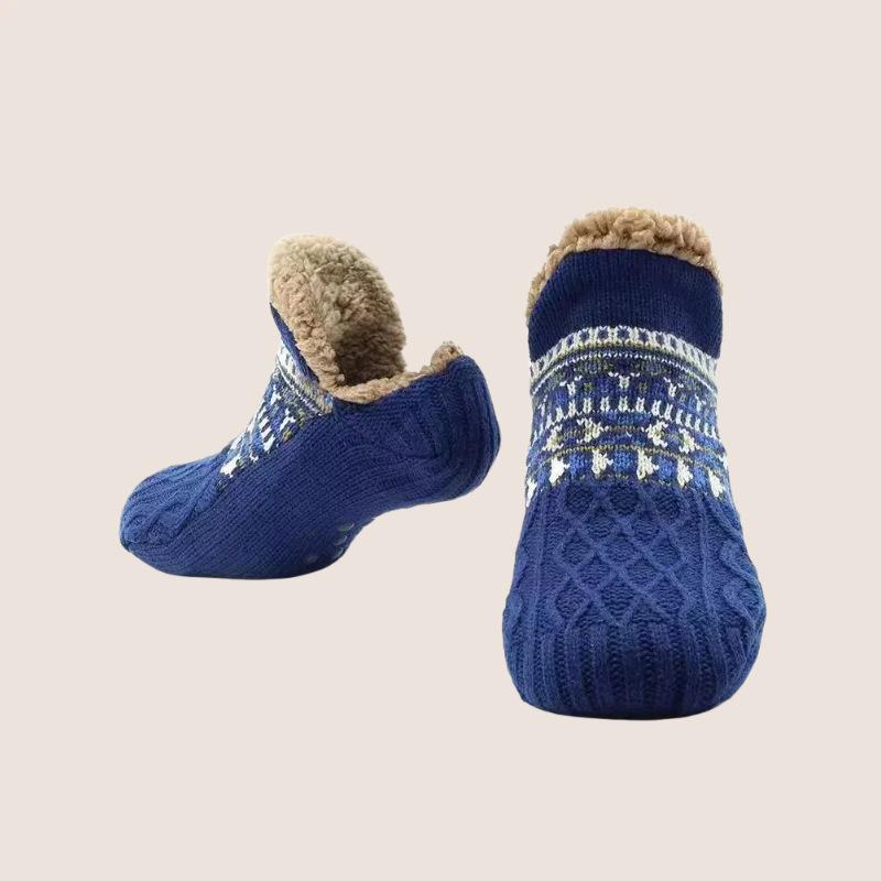 Thick Floor Socks For Men And Women, Warm And Non- For Winter, Perfect For Home Use.