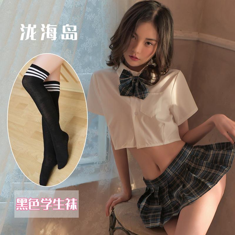 Sex underwear women's uniform sailor outfit sexy temptation pleated short skirt passion hip skirt suit pure temptation
