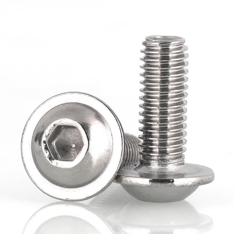 304 Stainless Steel Inner Hexagon Pan Head Screw with Washer and Collar