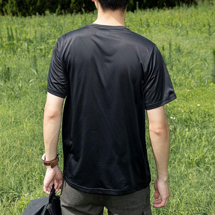 Columbia Solid Quick-Dry Sports Crew Neck Breathable T-Shirt Unisex tops Black AE1419-010