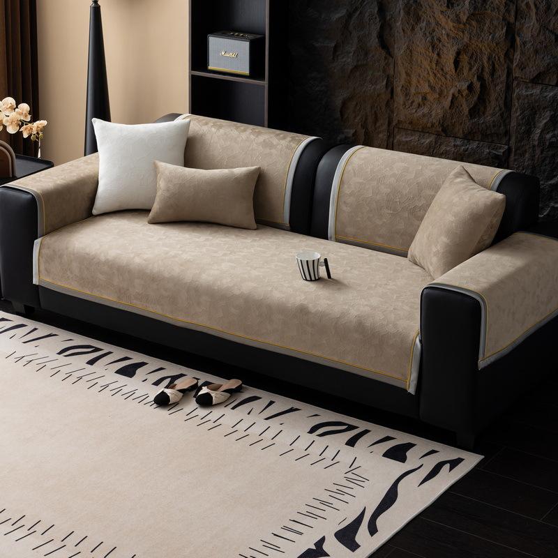 New Four-Season Universal Anti-Cat Scratch Sofa Cushion Winter High-End Sofa Cover Sofa Cover Sofa Cover Sofa Blanket