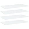 Bookcase Panels - vidaXL - 4 Pcs - White - 60x30x1.5 Cm - Particleboard