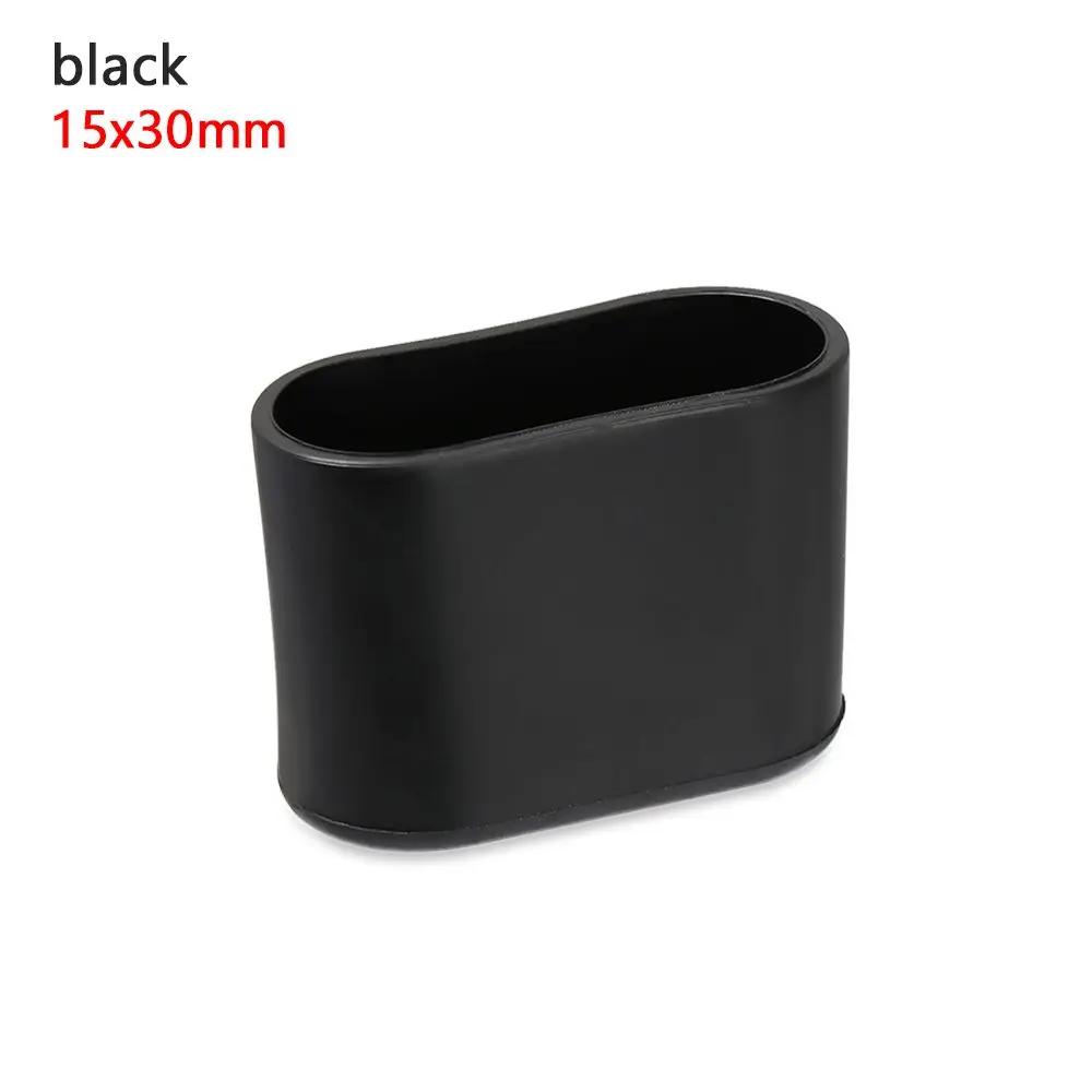 4 Pezzi Tappi per Gambe di Sedie in Silicone Antiscivolo Copri Piedi per Mobili Pad Protettore per Pavimenti Divano Tavolo Letto in Legno Tappetino Silenziatore Paraurti Ammortizzatore