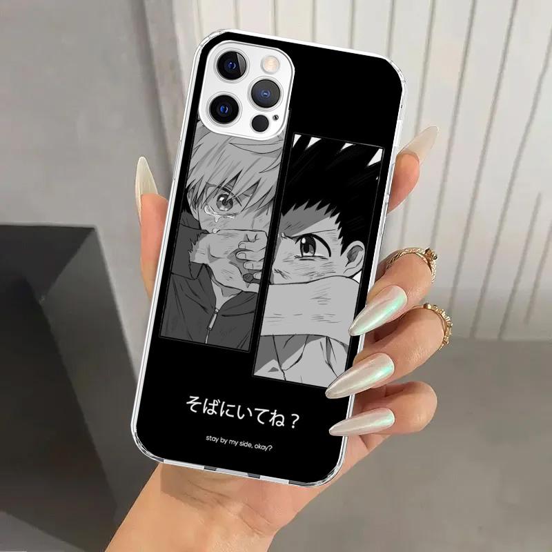Hunter HXH Anime Phone Case for Iphone 17 Air 16 15 Plus 14 13 Mini 12 11 Pro Max 16E 7 8 SE 2020 Soft Funda Print Shell 17 Air