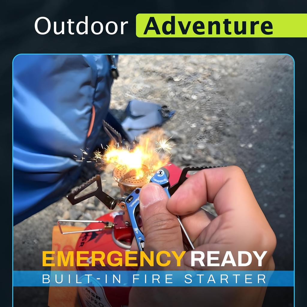 OUTDOOR ELEMENT Carabiner Firebiner Aurora Japanese 61104 Multi-Tool [Official Product]