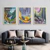 Middle Earth Landscape Lotr Posters Prints Tolkien Wall Art Canvas Painting Wall Pictures Travel Gift For Living Room Home Decor