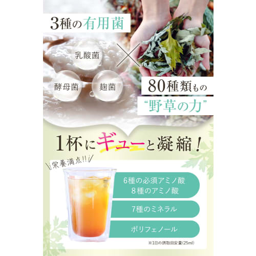 Echigo Enzyme Yoryoku Enzyme Drink, 720ml x 1 Bottle, Fasting Replacement Enzyme Drink