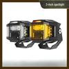 3-Inch LED Spotlight for Wrangler Off-Road Front Bumper A-Pillar Modification