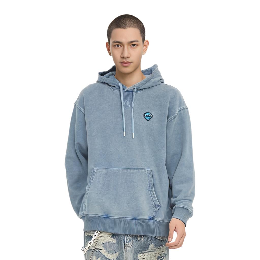 Levis Hooded Sweatshirt Loose Long Sleeve Men Sweatshirts Blue A6806-0001