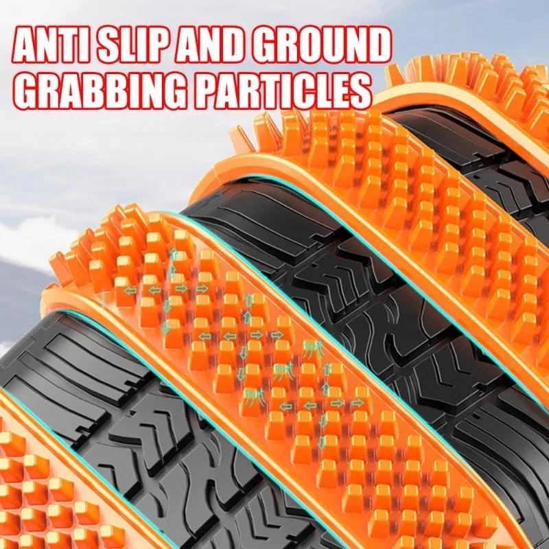 20/10pcs Snow Chain Widen Thicken Car Tire Crawler Type Plastic Anti-skid Chain Winter Wheel Tyre Anti-Slip Ties Emergency Tools