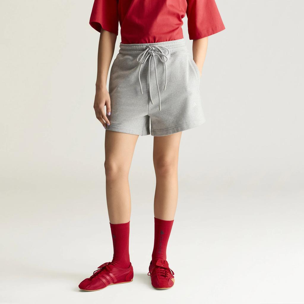 Adidas Stella McCartney Truecasuals Terry Loose Fit Mid Rise Sports Shorts Women shorts KG5760