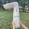 Large Milk White Number Balloons (32/40 inch) – Ideal for Kids' Birthday Parties and Outdoor Photo Props