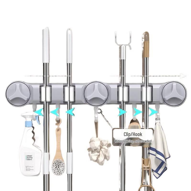 Handun Adhesive Wall Mop Holder