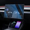 Tesla Model 3 Highland Model Y Juniper 2025 Arka Orta Konsol Dokunmatik Ekran Koruyucu Temperli Cam Film