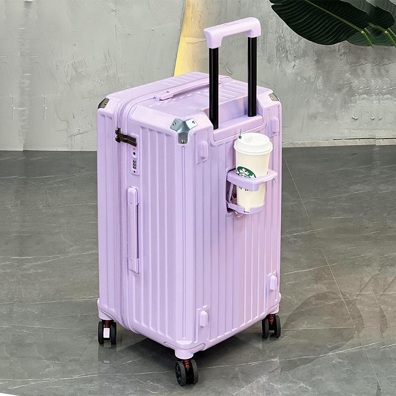 Anti-Fall Aluminum Frame Luggage Trolley with Large Capacity & Combo Lock