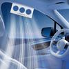 Car Fan Window Vent Cooling Efficient Ventilation Multifunctional Exhaust Solar Powered for