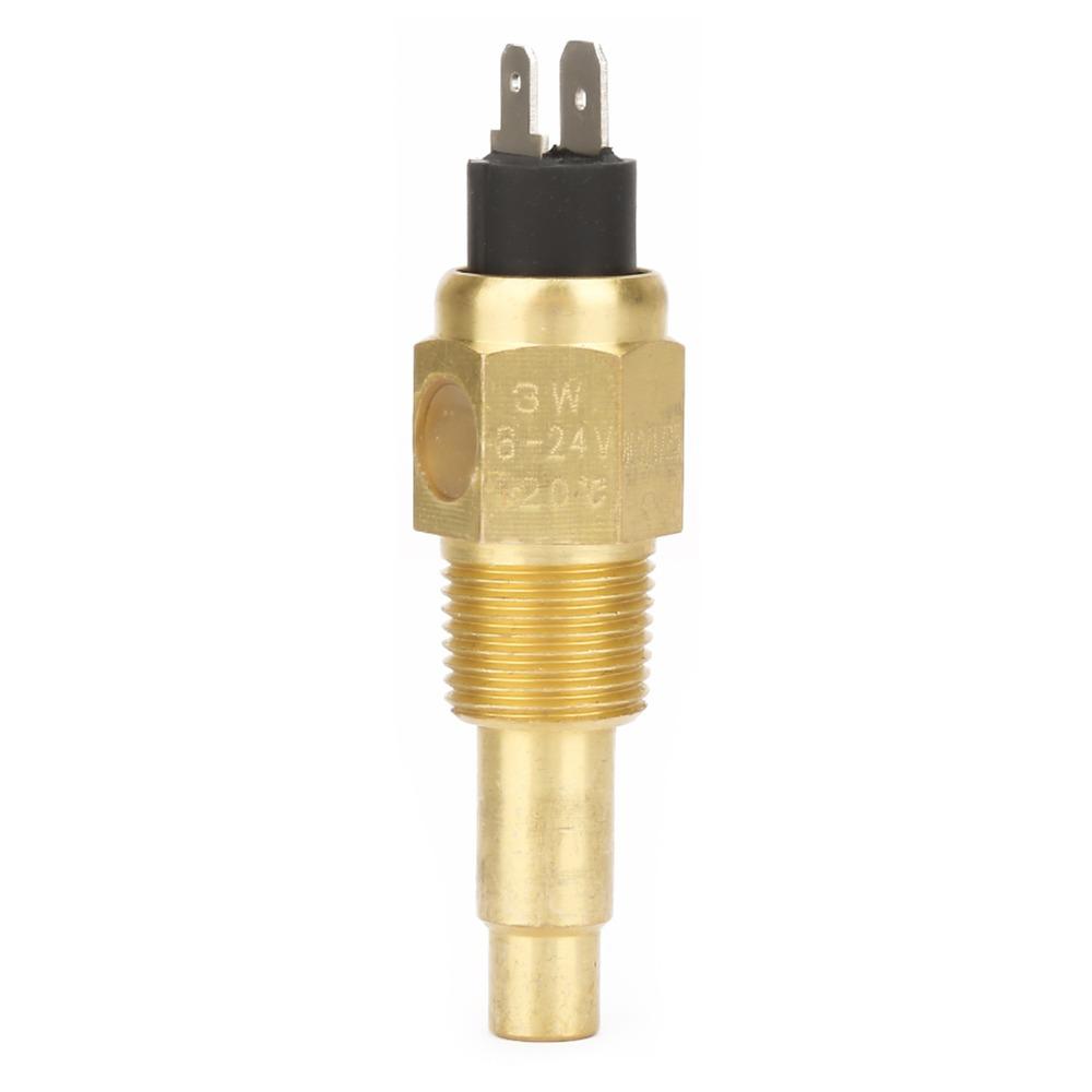 3/8 NPT Temperature Sender 38-120℃ Measuring Range Coolant Temp Sensor Water Temp Sensor  Oil Water
