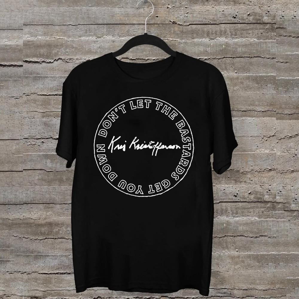 Retro Kris Kristofferson Concert Men S235XL 7D1013 Unisex T-Shirt S