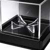 2x Acrylic Baseball Box Organization Protector Gift Clear Holder