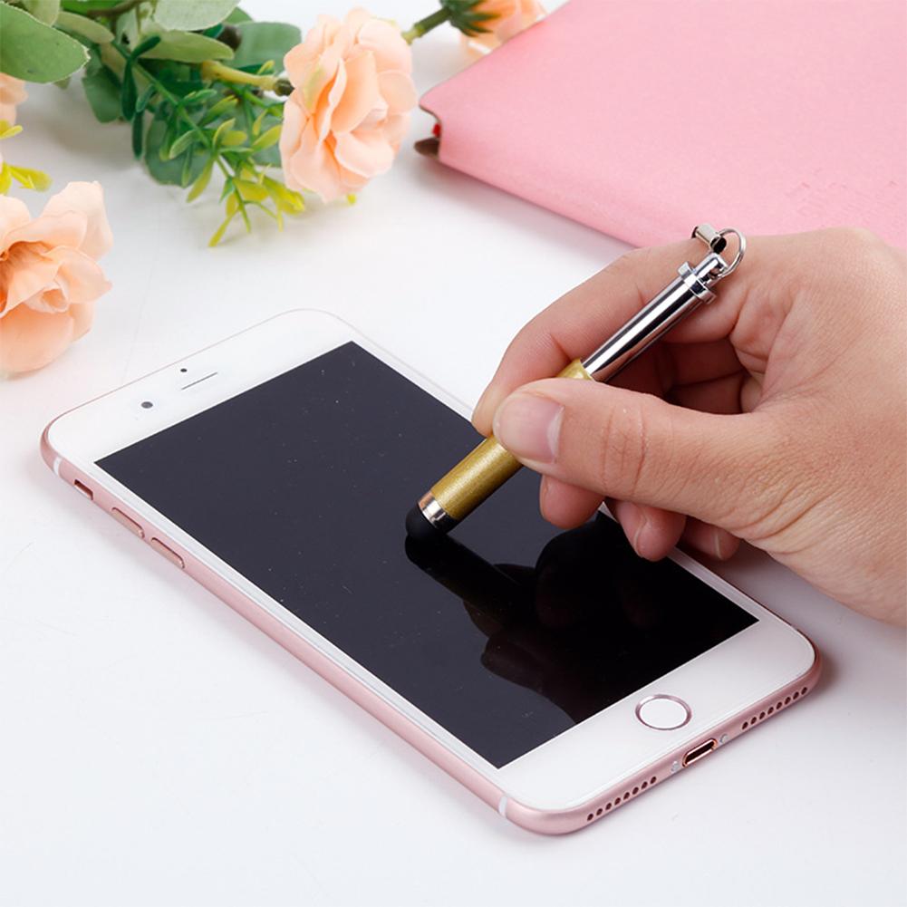 3Pcs Retractable Screen Stylus Touch Pen Universal Mini Capacitive Pen for Phone PC Mobile Phone Electronics Retractable Pen