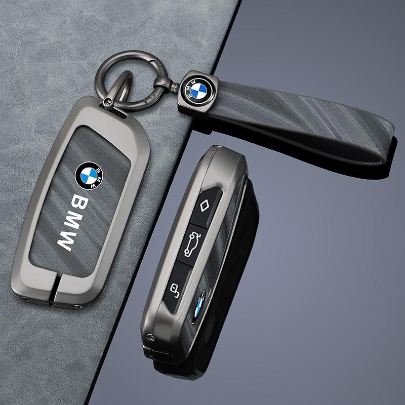 Zinc Alloy Y83 Leather Car Remote Key Case Cover for BMW X7 U11 X1 G07 XM G09 I7 7 Series G70 LCI iX I20 U06 G81 M3 2023 Accessaries