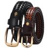 New Belt Men's Leather Belt Hand-woven Casual Wild Simple Tide Belt