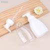 Foam Dispenser Bottles - Clear/White Plastic Press Pump Bottles for Hand Soap, Shampoo Travel Refillable Containers