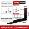 Loadbearing 111kg Wall Triangular Support Bracket Suspended TV Cabinet Desk Partition Fixed Heavy-duty Thickened Storage Rack