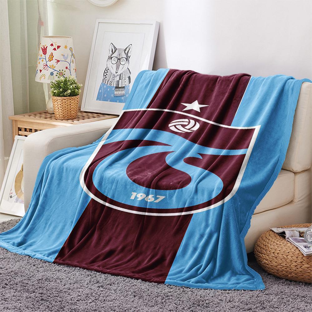 Trabzonspor poster FlAannel Blanket, High quality Comfortable for All Seasons, Home Decor, Warmth and Comfort