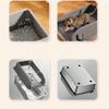 High-Sided Cat Litter Box Odor-Resistant Stainless Steel for Cats
