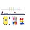 Kids' Growth and Discipline Magnetic Wall Chart with Reward Stickers for Time Management and Points Collection