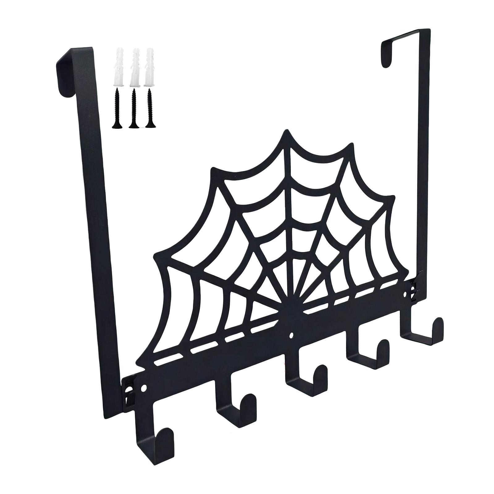 

Over The Door Hooks Gothic Shelf Halloween Wall Decor Towel Holder For Bathroom Door Mount Wall Mount Towel Rack One Size