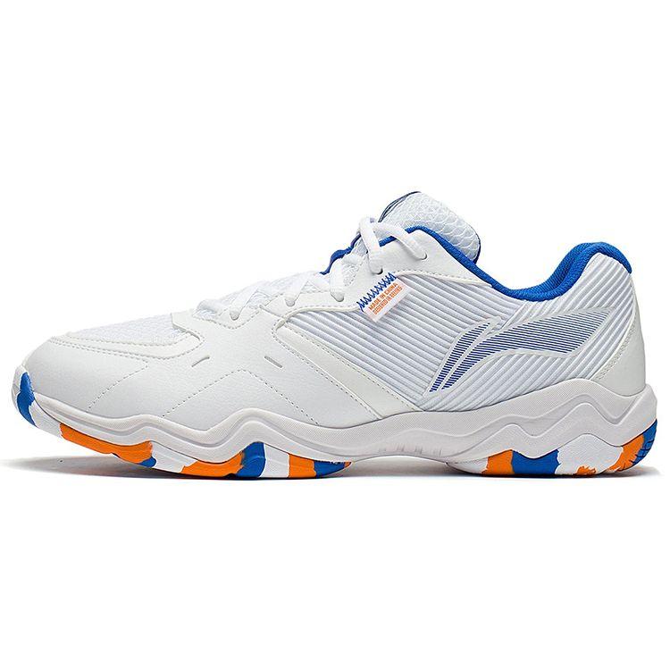 Li-Ning 2nd Gen Unisex Low Top Badminton Shoes White Blue AYTS016-6 43.5