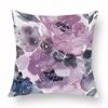 Spring Watercolor Floral Pillowcase Pink Rose Decorative  Sofa Living Room Bed  Home