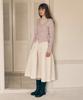 Lora Lora Tiered Long Skirt Ivory