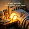 Silicone Softball Lamp Gift 3D Bedside Lamp Sport Theme Softball Night Light  Kids Room