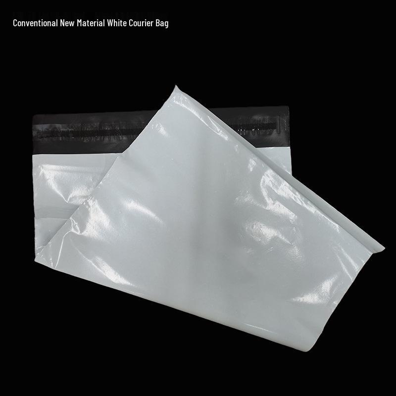 Eco-Friendly Black E-commerce Packaging Bag for Clothing - Recycled Material