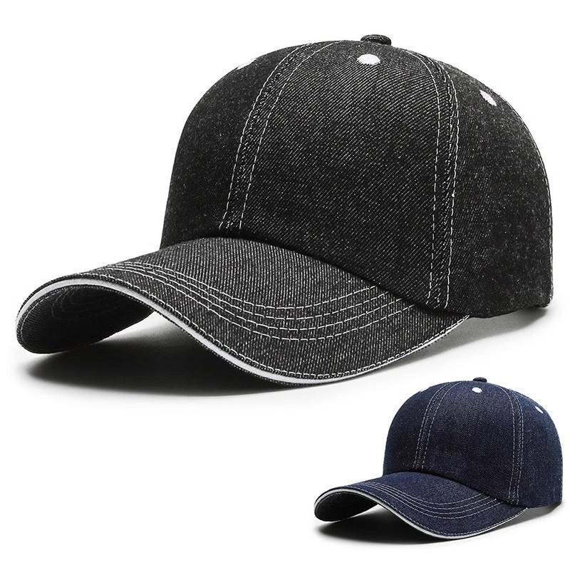 Elegant And Versatile Denim Baseball Hat For Women Designed For Spring And Summer Wear