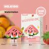 DIY bloková kreslená roztomilá 3D puzzle ovocná párty model mikročástic sestavitelná panenka stolní dekorace dětská hračka dárky