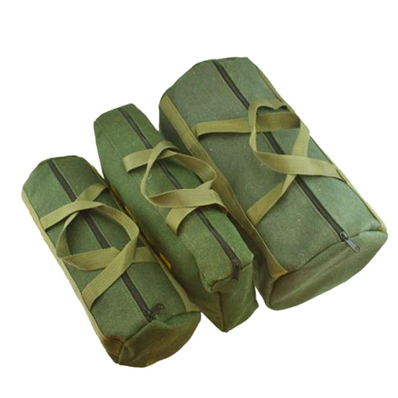Durable Thicker Canvas Tool Pouch For Electrical Tool Storage Organizer