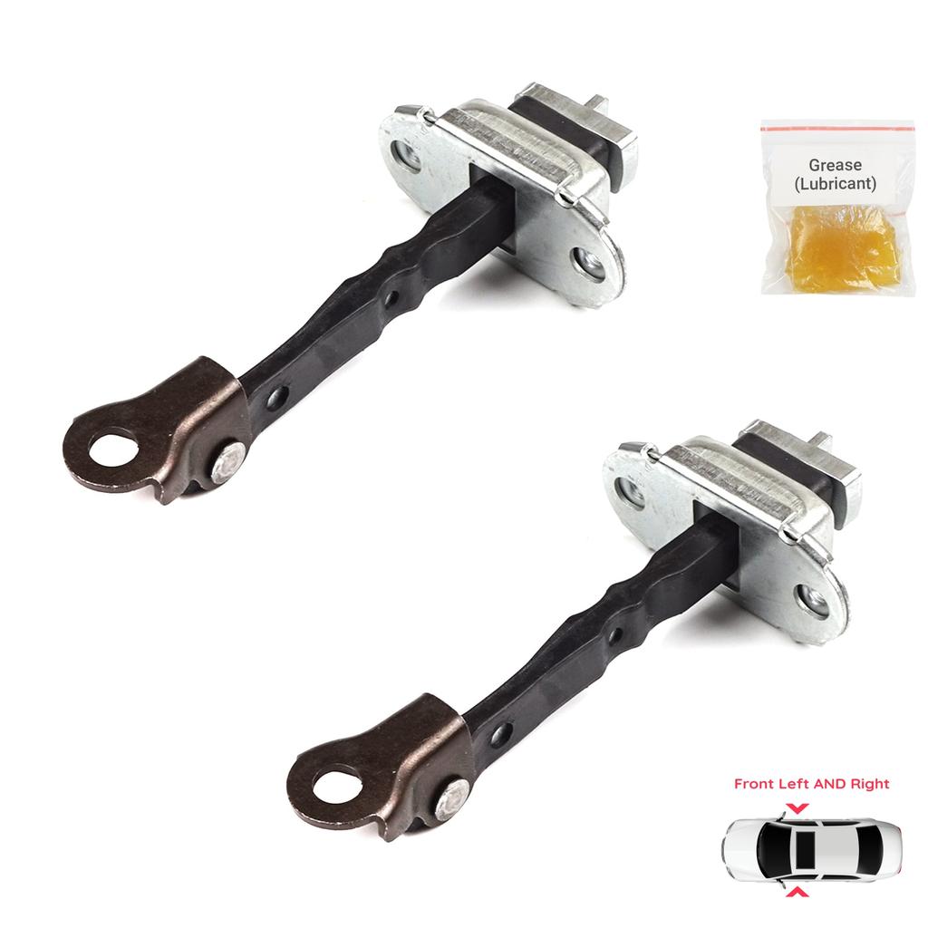 BDP1332-1 2 Pieces Front Door Hinge Stop Check Strap Limiter for Citroen C1 Peugeot 108 Toyota Aygo MK2 2014-On 5-Door B000873180